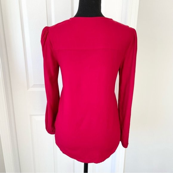 True Religion V Neck Button Down Blouse - Picture 3 of 14